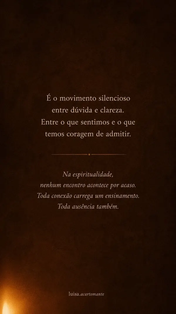 Story: o movimento silencioso entre dúvida e clareza